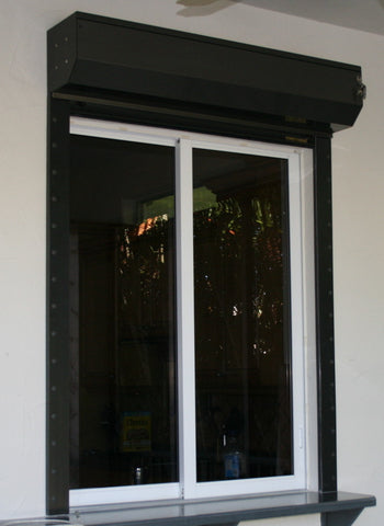 41.25." x 58" Rolling Hurricane Shutters -40 mm