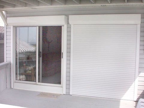 46 x 89" Rolling Hurricane Shutter - 58 mm 