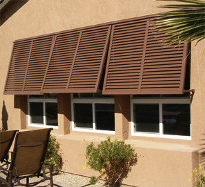 46" x 33" Non-Impact Bahama Shutter