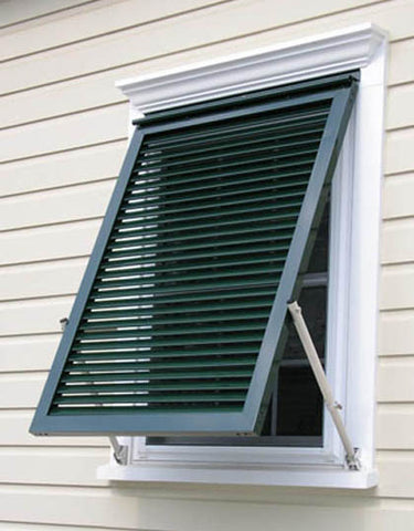 34" x 33" Non-Impact Bahama Shutter 