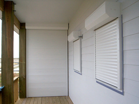 64" x 48" Rolling Hurricane Shutter - 58 mm 