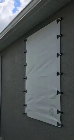 34" x 33" Hurricane Fabric
