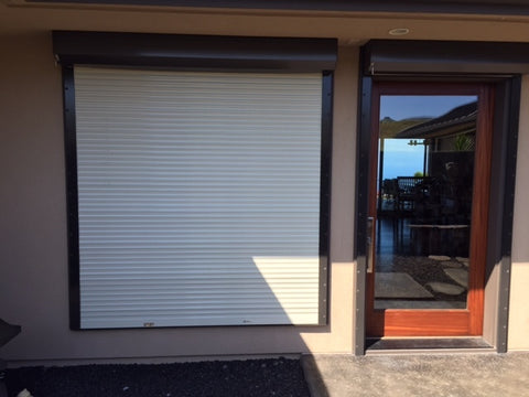 Rolling Security Shutters - 81" x 89" Hurricane and Home Security