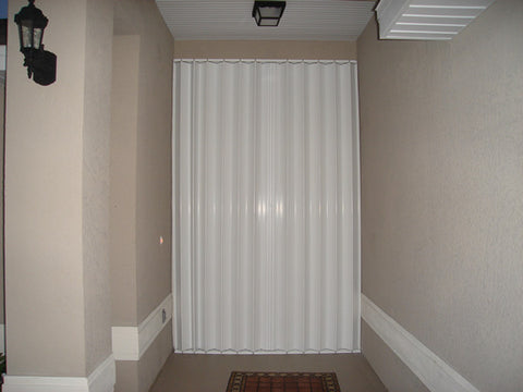 85" x 103.25" Accordion Hurricane Shutter 