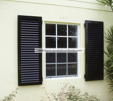 64" x 69" Hi-Visibility Colonial Shutters 