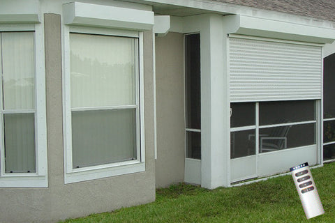 Rolling Roll-Down Hurricane Shutters - Rolling, Roll-down and
